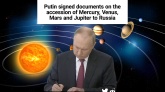 Internauci nie wytrzymali. Putin anektował połowę Układu Słonecznego!