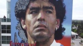 Argentyna pamięta. Diego Maradona na muralach. 2. rocznica śmierci [wideo]