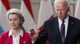Von der Leyen i Biden za stopniową integracją energetyczną Ukrainy z UE