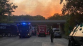 Niemieccy strażacy walczą z pożarem lasu Grunewald. Są pewne niedogodności...