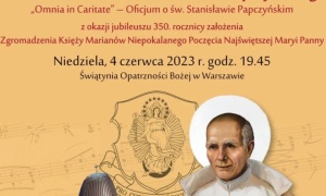 Marianie zapraszają na oratorium ku czci św. Stanisława Paczyńskiego. Już 4 czerwca Warszawie!