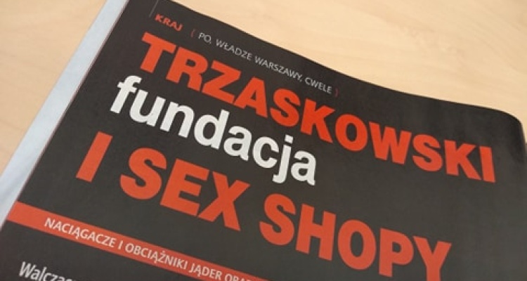 Ratusz Trzaskowskiego finansuje fundacje  sieci sex shopów