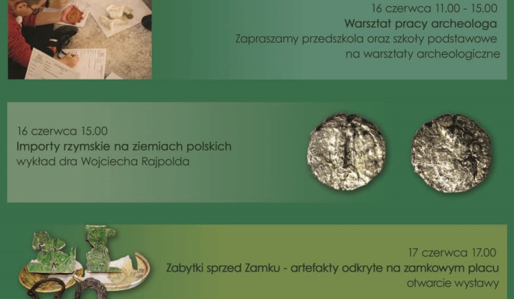 Europejskie Dni Archeologii 2023 w Muzeum Zamkowym w Sandomierzu